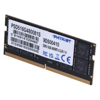 Patriot Memory Signature PSD516G480081S memory module 16 GB 1 x 16 GB DDR5 4800 MHz