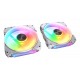 COUGAR Case Fan Apolar 120 ARGB, White (3 in one package)