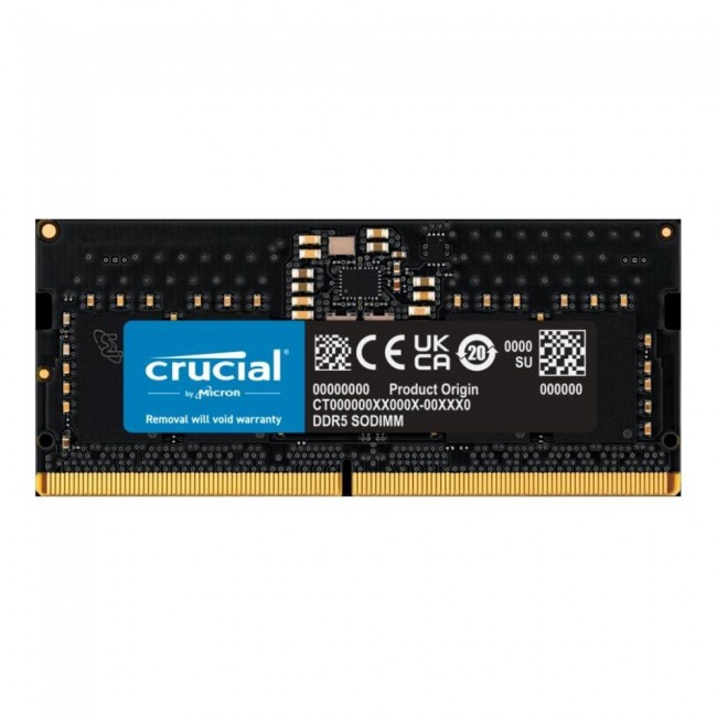 Crucial CT24G56C46S5 memory module 24 GB 1 x 24 GB DDR5 262-pin SO-DIMM ECC