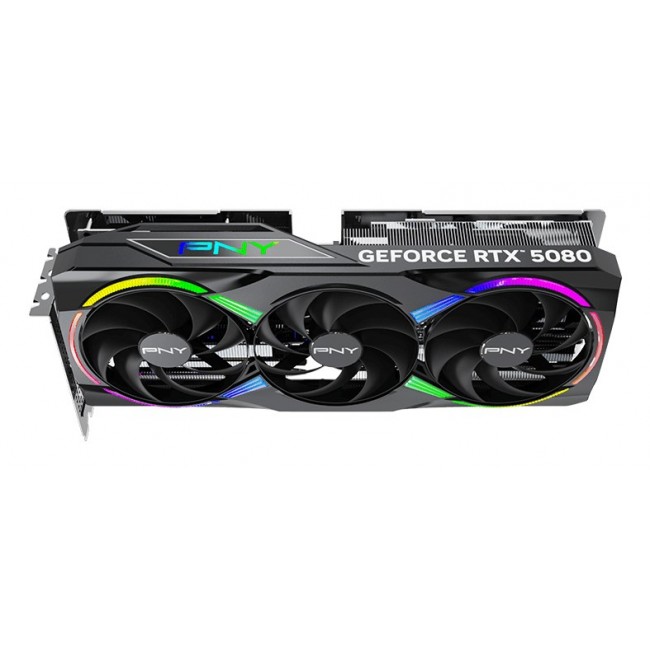PNY GeForce RTX 5080 ARGB OC - 16 GB GDDR7 graphics card PNY GeForce RTX 5080 ARGB OC - 16 GB GDDR7 graphics card