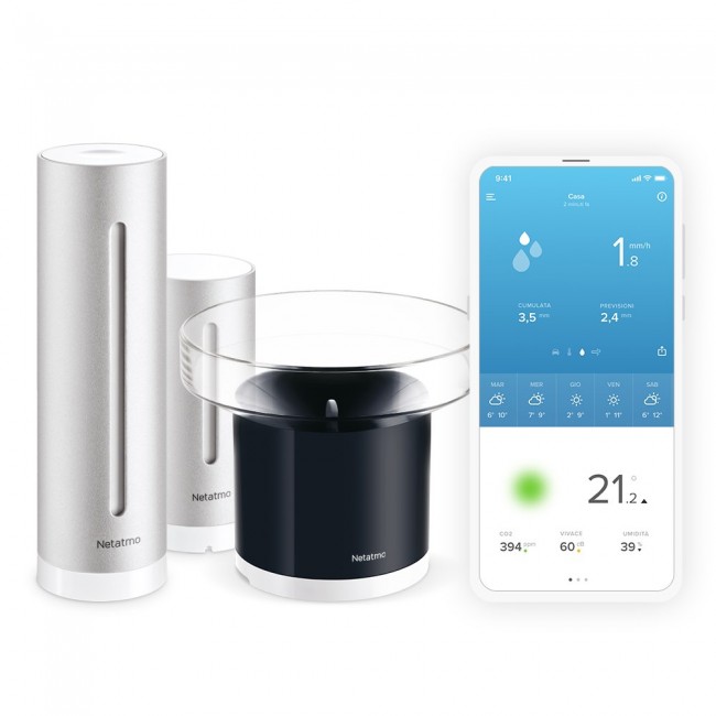 Weather Station with Rain Gauge Netatmo NBU-NWS-NRG Weather Station with Rain Gauge Netatmo NBU-NWS-NRG