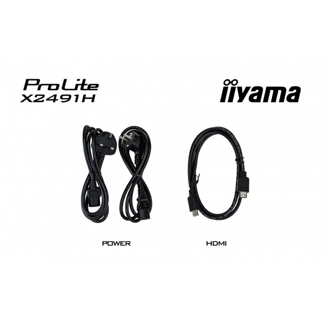 iiyama ProLite X2491H-B1 computer monitor 60.5 cm (23.8 iiyama ProLite X2491H-B1 computer monitor 60.5 cm (23.8