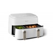 Philips 3000 series NA353/10 fryer Double 9 L Stand-alone 2750 W Hot air fryer Silver, White Philips 3000 series NA353/10 fryer Double 9 L Stand-alone 2750 W Hot air fryer Silver, White
