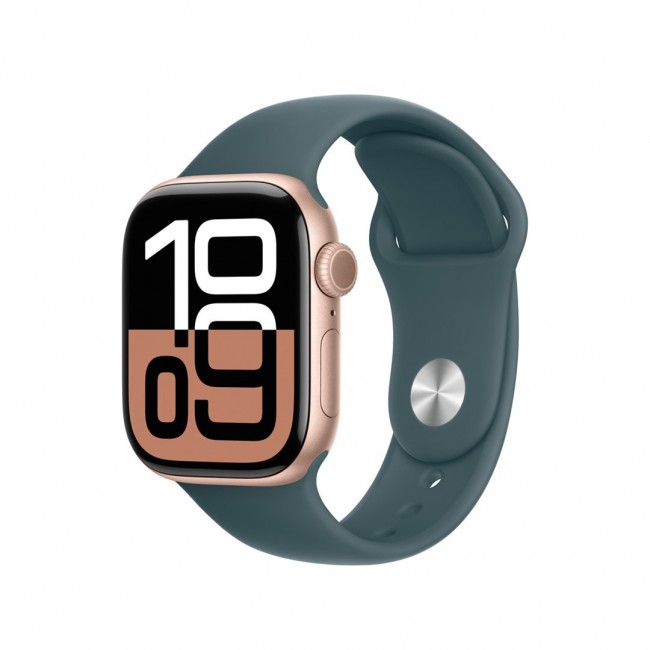 Apple MXLA3ZM/A smart wearable accessory Band Green Fluoroelastomer