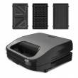Black+Decker BXSA754E Toaster with 3 interchangeable plates