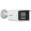 Hikvision Value Series 6 MP Dual Lens Stitched Wide Angle Smart Hybrid Light Fixed Bullet Network Camera