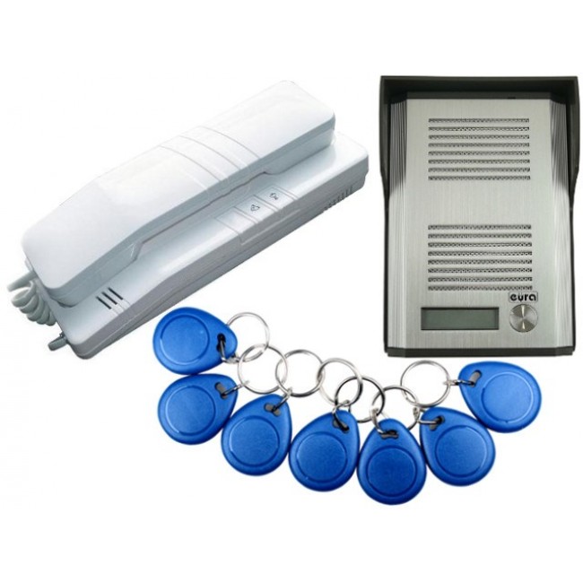 Domofon EURA ADP-41A3 1-rodzinny z czytnikiem RFID (RL-3203ID) Domofon EURA ADP-41A3 1-rodzinny z czytnikiem RFID (RL-3203ID)