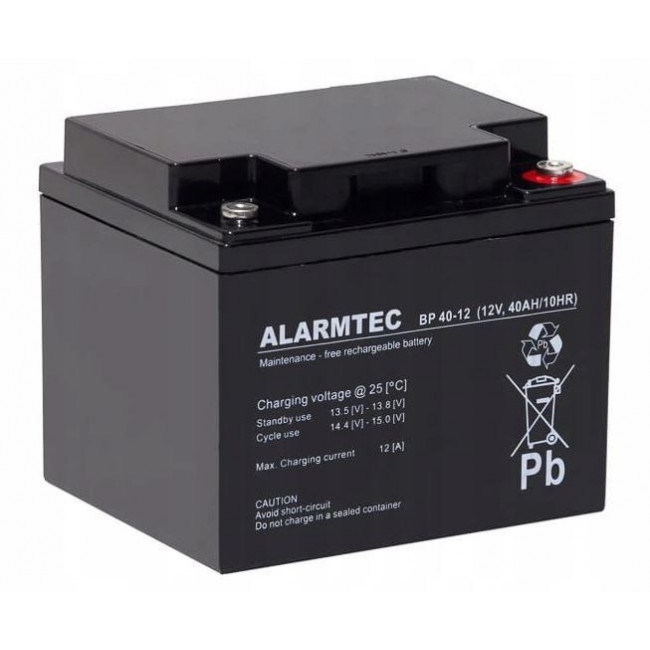 AGM ALARMTEC BP Series Battery 12V 40Ah AGM ALARMTEC BP Series Battery 12V 40Ah