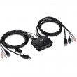 Trendnet TK-220DPI KVM switch Black Trendnet TK-220DPI KVM switch Black