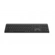 Gembird Dual-mode pro-business slim wireless keyboard, 2.4G+BT, Cyrillic layout Gembird Dual-mode pro-business slim wireless keyboard, 2.4G+BT, Cyrillic layout