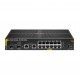 HPE Aruba Networking 6100 12G Class4 PoE 2G/2SFP+ 139W Managed L3 Gigabit Ethernet (10/100/1000) Power over Ethernet (PoE) 1U Black