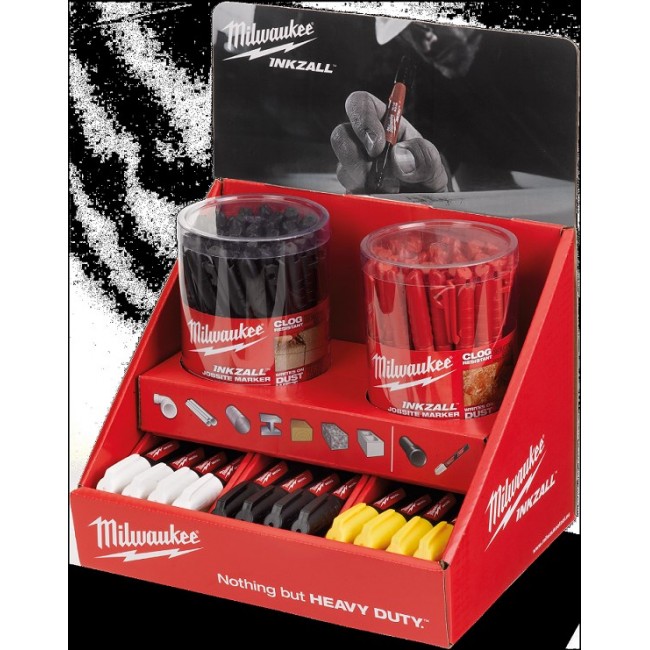 MILWAUKEE MARKERS COUNTER DISPLAY SET