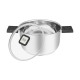 Resto Kitchenware Anser 3.2 L Round Black, Stainless steel Resto Kitchenware Anser 3.2 L Round Black, Stainless steel