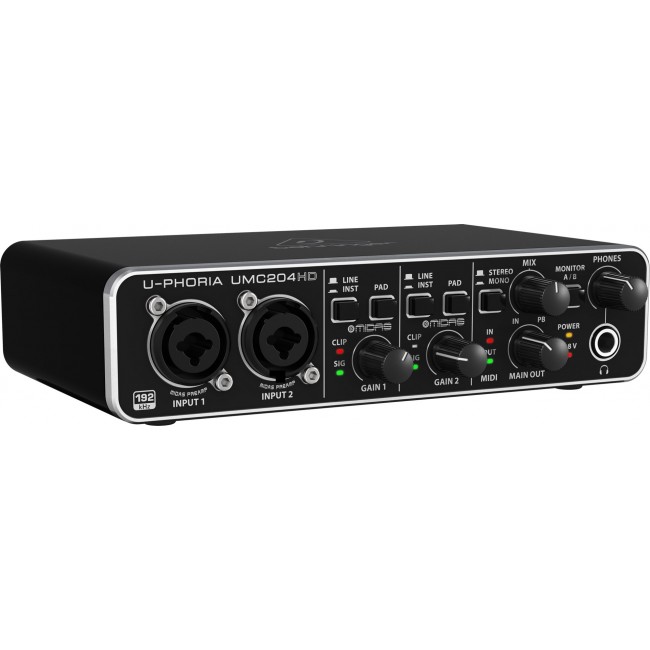 Behringer UMC204HD supplementary music equipment