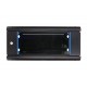 Extralink Rackmount cabinet 4U 600x450 Black wall mounted