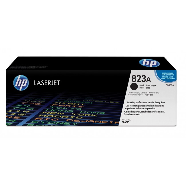 HP 823A Black Original LaserJet Toner Cartridge HP 823A Black Original LaserJet Toner Cartridge