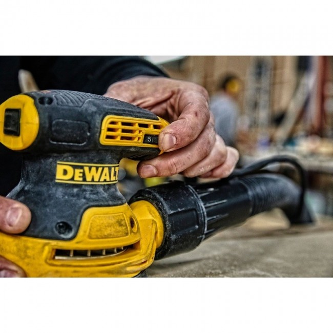 DeWALT DWE6423-QS portable sander Orbital sander 12000 OPM Black, Yellow 280 W