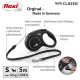 Flexi New CLASSIC 5 m Black Dog Retractable lead