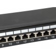 Equip 24-Port Cat.6 Shielded Patch Panel, Light Grey Equip 24-Port Cat.6 Shielded Patch Panel, Light Grey
