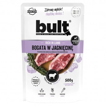 BULT Rich in Lamb wet dog food 500 g
