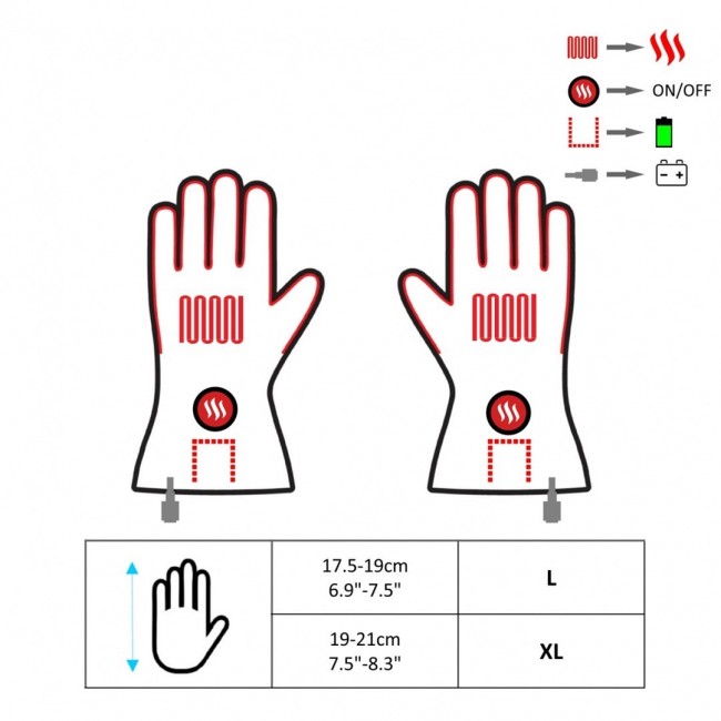 Glovii GDBL sports handwear