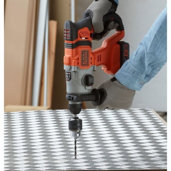 Black & Decker BCD900B-XJ drill 1880 RPM SDS Plus Black, Orange