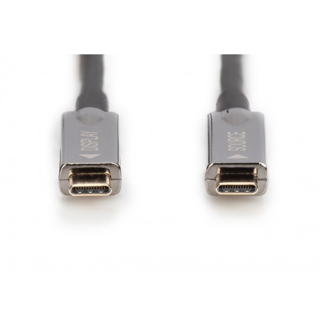 Digitus USB-C - USB-C AOC AV cable, UHD 4K / 60 Hz, 20m