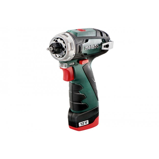 Metabo POWERMAXX BS BASIC 1400 RPM Keyless 800 g Black, Red