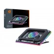 Conceptronic THYIA04B Gaming Laptop Cooling Pad, RGB, Sealed Foam, Mobile Holder