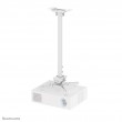 Neomounts CL25-550WH1 Beamer ceiling mount - h 74,5-114,5 cm - easy-install - full motion