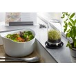 GEFU 18910 jar Acrylonitrile butadiene styrene (ABS), Glass, Silicone, Stainless steel Black