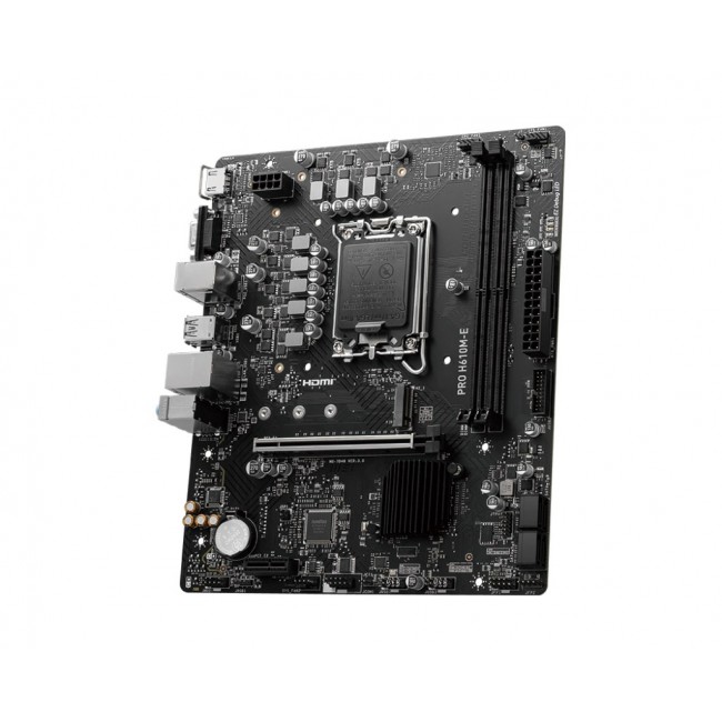 MSI PRO H610M-E motherboard Intel H610 LGA 1700 micro ATX