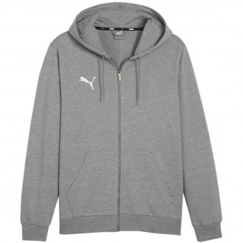 Puma Team Goal Casuals Hooded Grey 658595 33