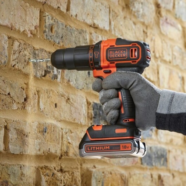 Black & Decker BDCHD18K1B2-QW drill 1400 RPM Black & Decker BDCHD18K1B2-QW drill 1400 RPM