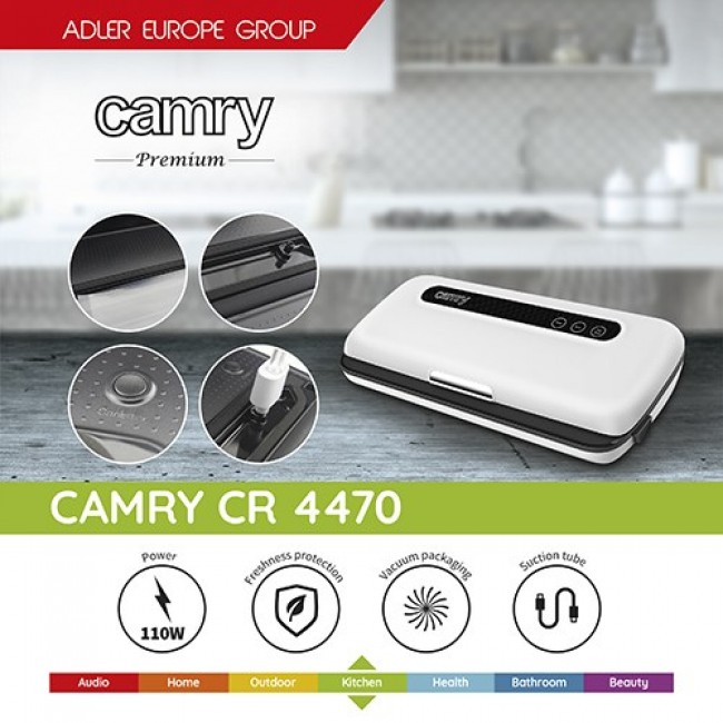 Camry Premium CR4470 vacuum sealer White Camry Premium CR4470 vacuum sealer White