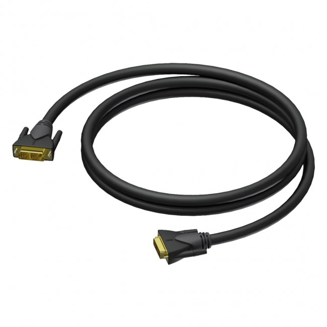 DVI-D - DVI-D Cable 3 meters, black (CLV140/3) DVI-D - DVI-D Cable 3 meters, black (CLV140/3)