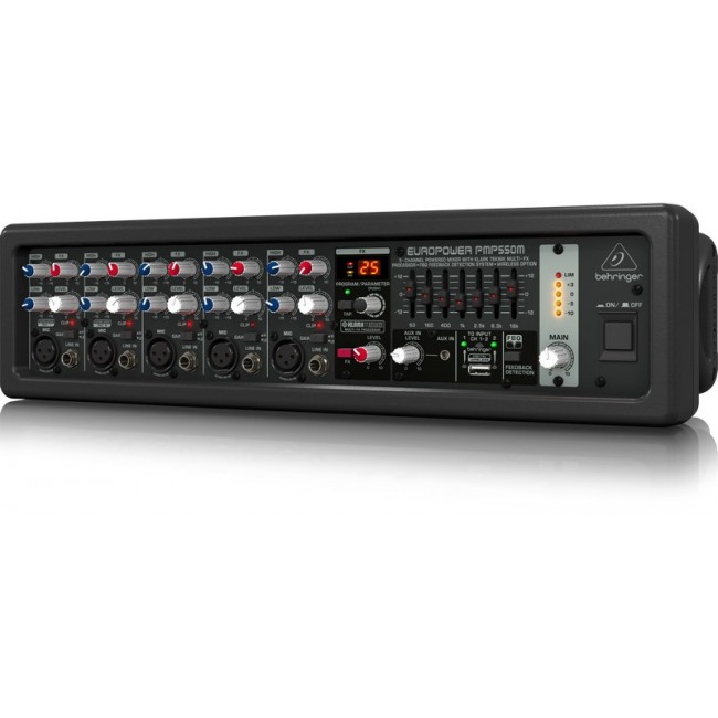 Behringer PMP550M audio mixer 5 channels 20 - 20000 Hz Black Behringer PMP550M audio mixer 5 channels 20 - 20000 Hz Black