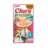 INABA Churu Salmon with scallop recipe - cat treats - 4x14g