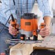 Black & Decker KW1200EKA-QS router/trimmer Black, Grey, Orange Black & Decker KW1200EKA-QS router/trimmer Black, Grey, Orange