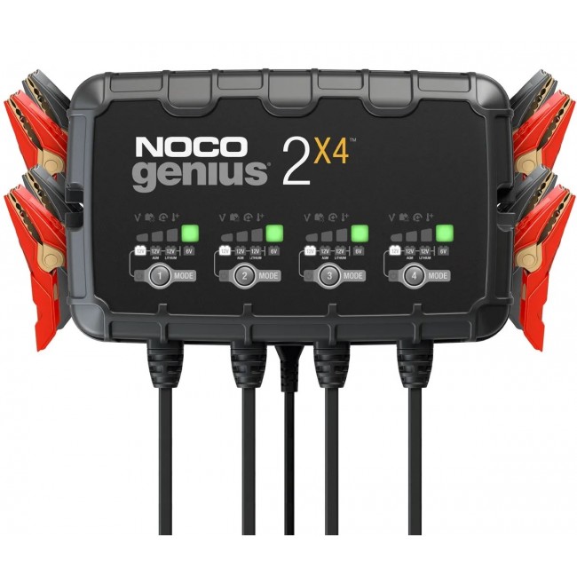 GENIUS2X4 8A 4-Bank Battery Charger GENIUS2X4 8A 4-Bank Battery Charger