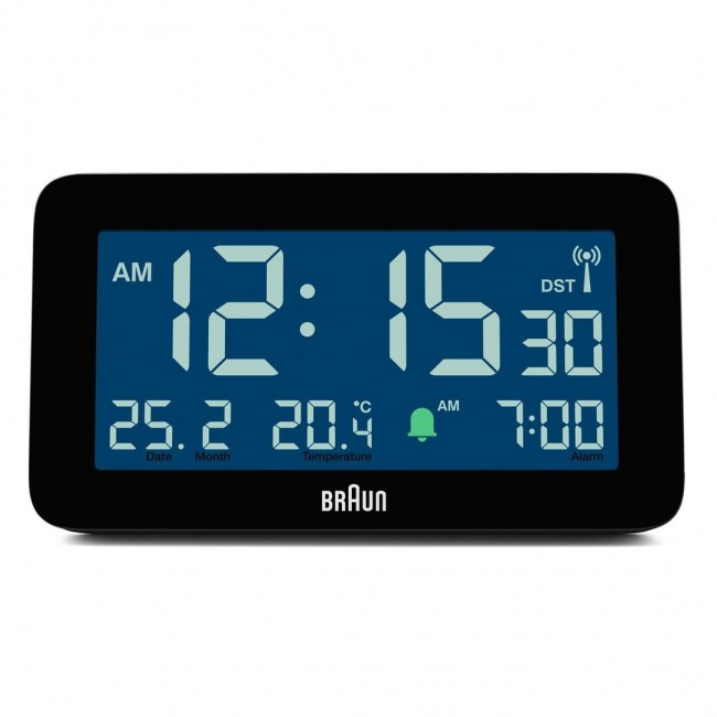 Braun BC10B-DCF alarm clock Digital alarm clock Black Braun BC10B-DCF alarm clock Digital alarm clock Black