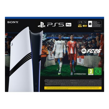 Sony PlayStation 5 Pro + EA Sports FC 26 Bundle 2 TB Wi-Fi Black, White