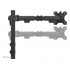 Neomounts DS60-600BL1 Monitor arm 10-32