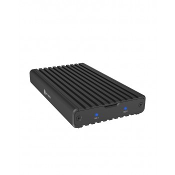ICY BOX IB-2817M-C32 SSD enclosure Black M.2