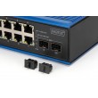 Digitus Industrial 8 + 2-port Gigabit Ethernet PoE switch Digitus Industrial 8 + 2-port Gigabit Ethernet PoE switch
