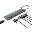 Conceptronic DONN17G laptop dock/port replicator Wired USB 3.2 Gen 1 (3.1 Gen 1) Type-C Grey