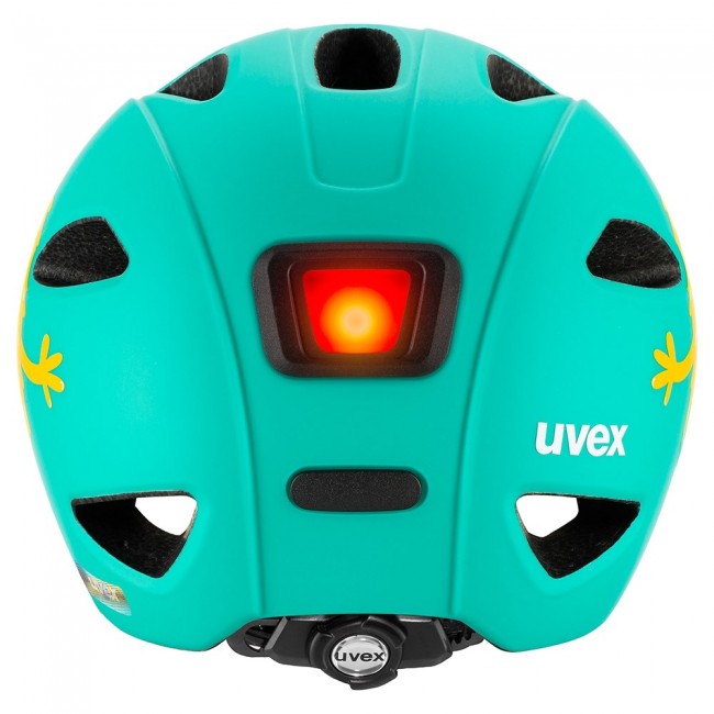 uvex oyo style monster lagoon matt children's cycling helmet, size 50 54