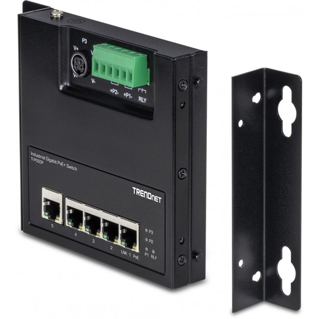 Trendnet TI-PG50F network switch Unmanaged Power over Ethernet (PoE) Black Trendnet TI-PG50F network switch Unmanaged Power over Ethernet (PoE) Black