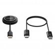 Manhattan 1080p Wireless HDMI Display Presentation Kit, 2-Piece Set with HDMI Receiver and HDMI Transmitter Dongle to Wirelessly Display a Video Signal from a Laptop/Tablet/Smartphone on an HDMI TV or Projector, Black