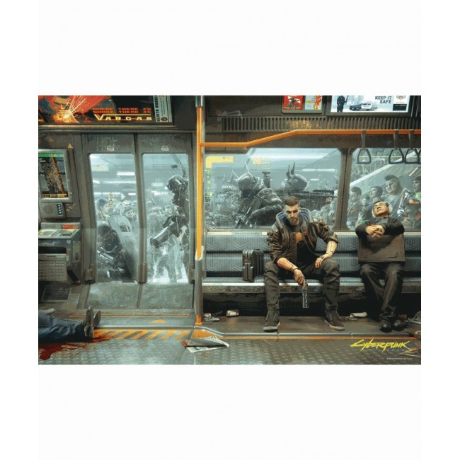 Puzzle Good Loot Gaming - Cyberpunk 2077: Metro 1000 pc(s) Puzzle Good Loot Gaming - Cyberpunk 2077: Metro 1000 pc(s)